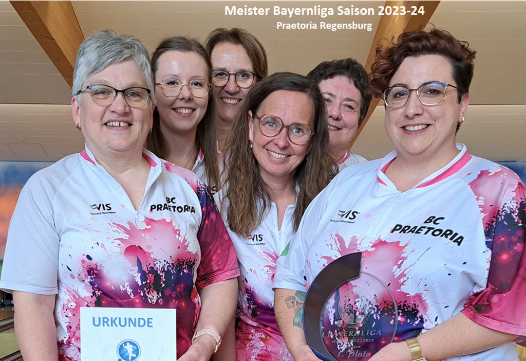 Praetoria Regensburg Meister in der BYL Frauen 2023/24