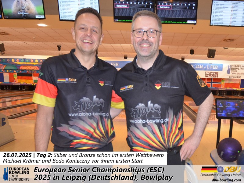 Bodo Konieczny holt Silber bei der European Senior Championships2025 in Leipzig