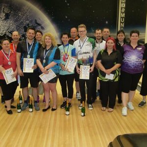 Sabrina Laub und Christian Rechenberg Bayerische Meister im Mixed 2017/18