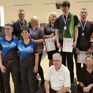 Sabrina Laub und Tobias Börding sind bayerische Meister im Mixed 2018/19