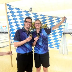 Franziska Czech und Michael Eisenmann deutsche Meister im Mixed 2024 – Bronze für Sabrina Laub und Tobias Börding